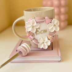 Комплект чаша и лъжичка Еси