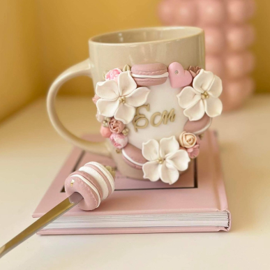 Комплект чаша и лъжичка "Еси"