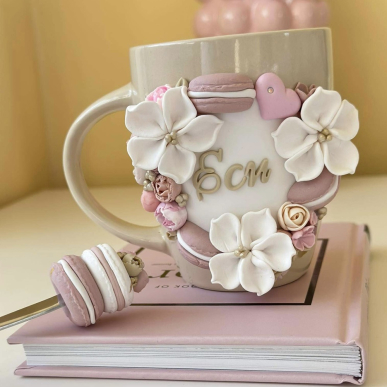 Комплект чаша и лъжичка "Еси"