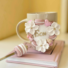 Комплект чаша и лъжичка Еси