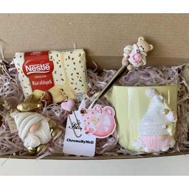 Коледен сет с гноми и мече