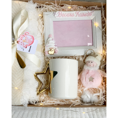 Коледна кутия с рамка за снимка