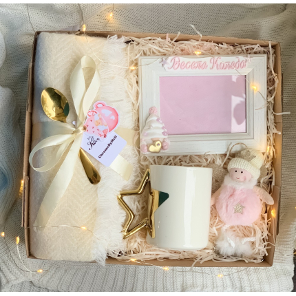 Коледна кутия с рамка за снимка