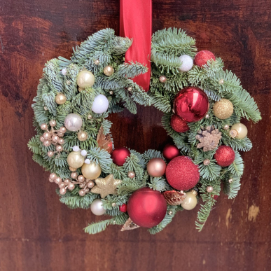 Коледен венец 4