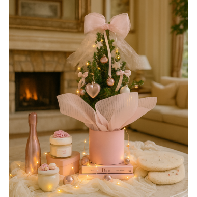 Коледна елха  Pink Christmas