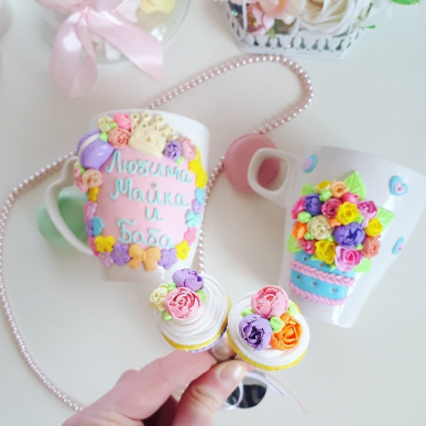 Лъжичка с кексче