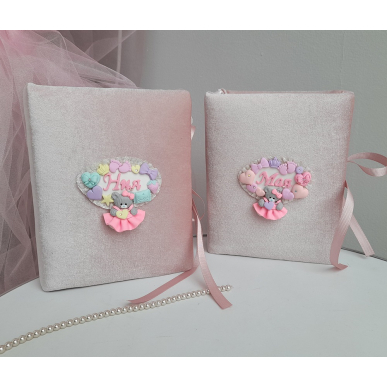 Плюшен албум с мече за момиче