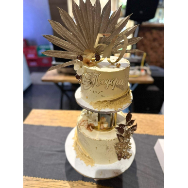 Арка с балони "Pearl and gold"