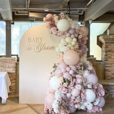 Украса с балони Baby in bloom 