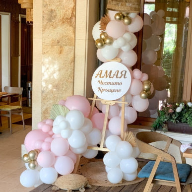 Украса с балони 15