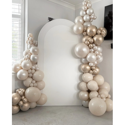 Украса с балони Pearl nudes