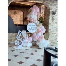 Украса за погача с пеперуда 