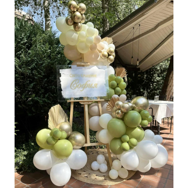 Украса с балони 17