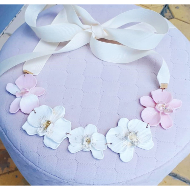 Колан с орхидеи