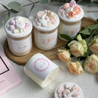 Ароматна соева свещ "Blossom"