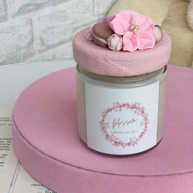 Аромтна соева свещ "Blossom"