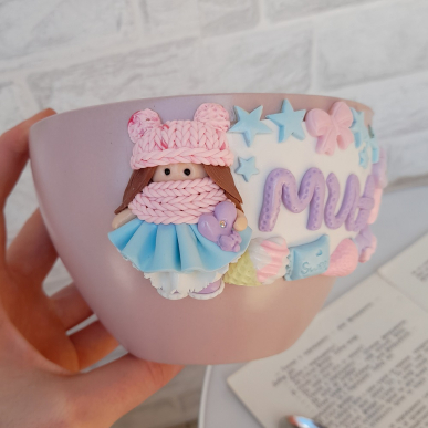 Купичка с кукла и име 