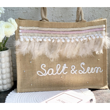 Плажна чанта "Salt and sun"