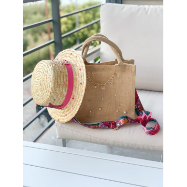 Сламена шапка "Shiny star"