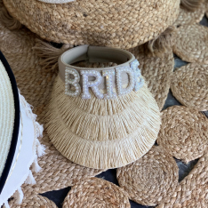 Сламена козирка Bride 