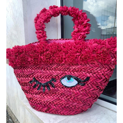 Сламена чанта Wink 