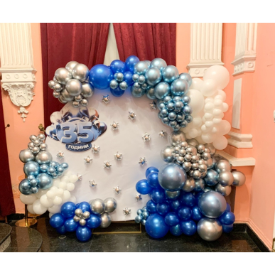 Украса за фирмено парти