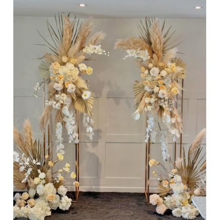 Украса с цветя в бохо стил