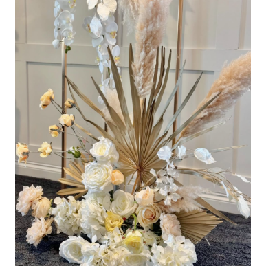 Украса с цветя в бохо стил