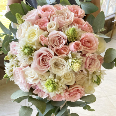 Сватбена украса за масa