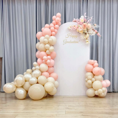 Украса с балони Happy Graduation