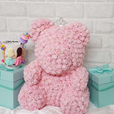 Мече от рози "Принцеса"