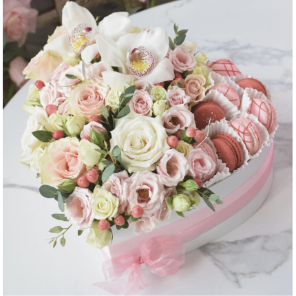 Кутия сърце Обичам те