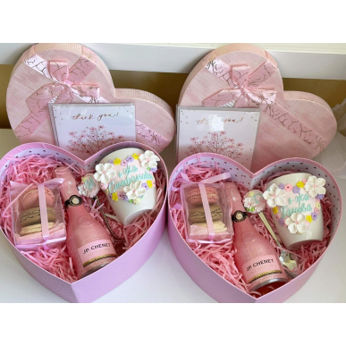 Сет с чаша с име и лъжичка