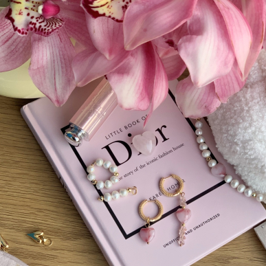 Обици Rose and Pearls